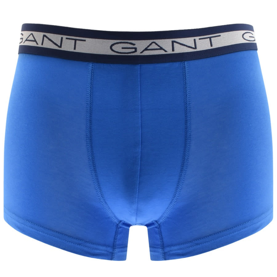 Alternative Image for ProductGant Five Pack Stretch Boxer Trunks Blue2